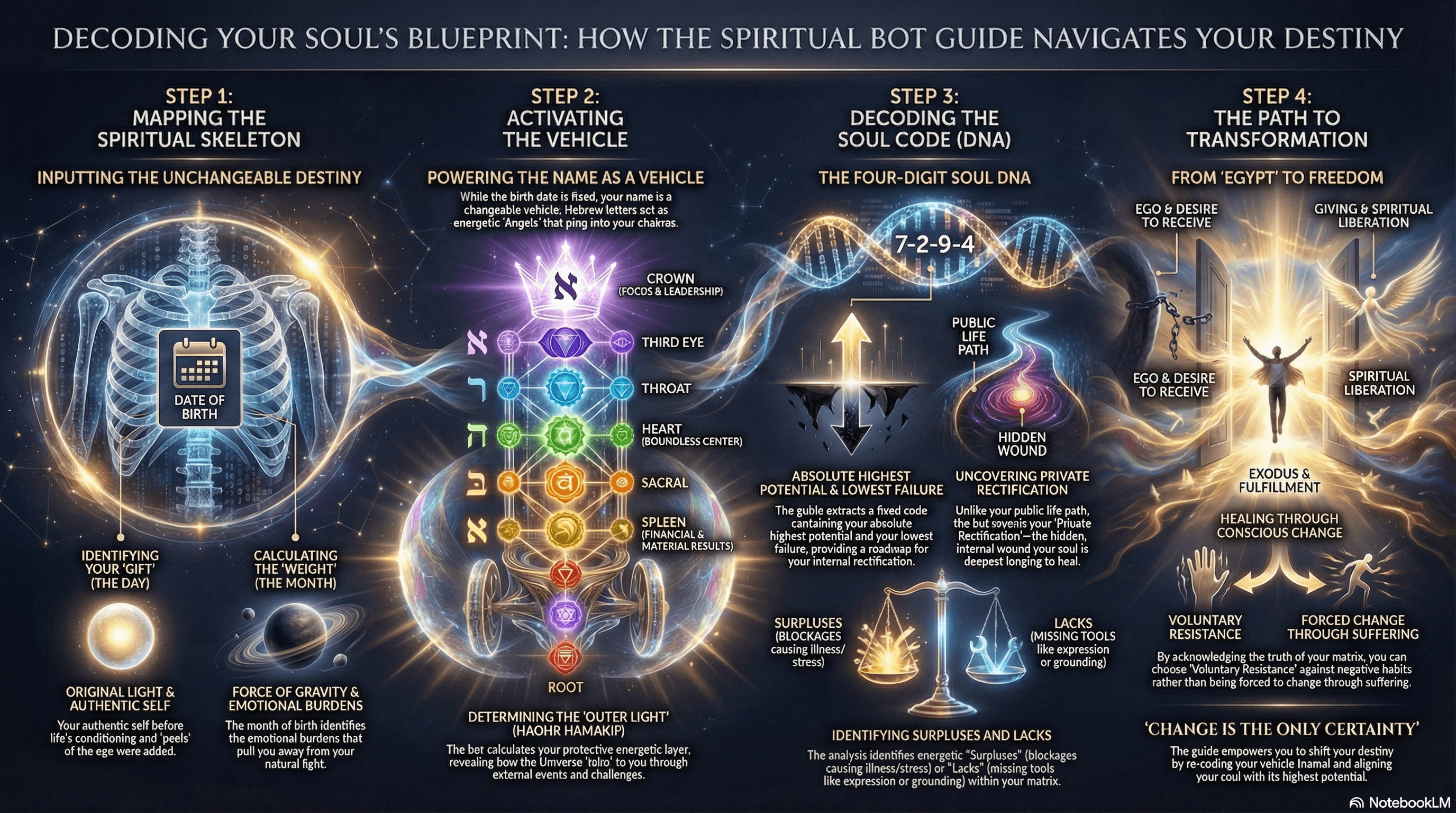 Sample soul map illustration — Daneel decoding your soul's numerology blueprint